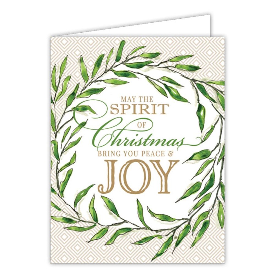 Seasonal Rosanne Beck | May The Spirit Of Christmas Greeting Card