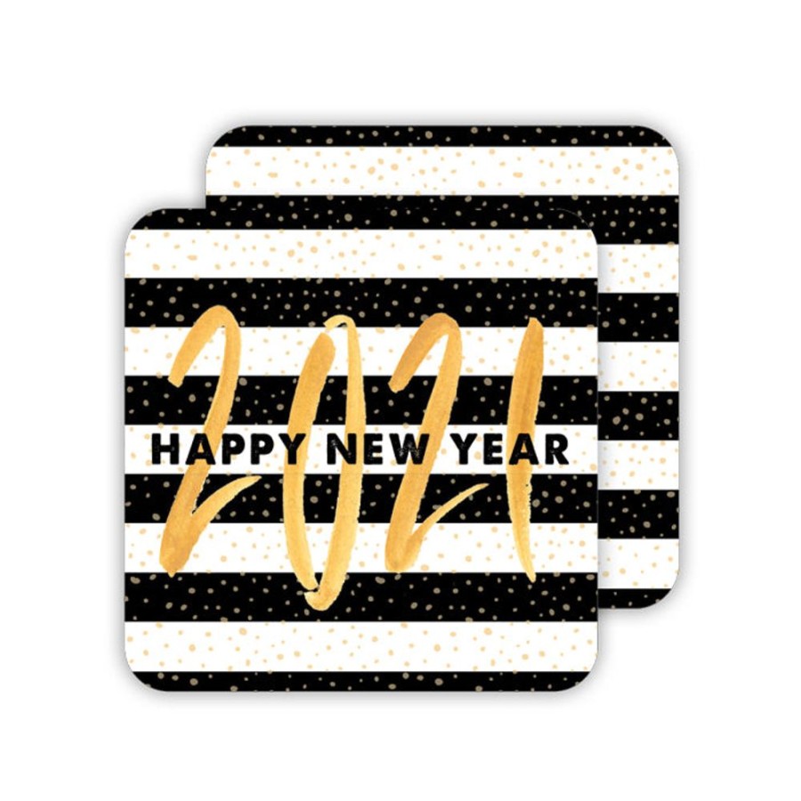 Invitations Rosanne Beck | Happy New Year 2021 Paper Coasters