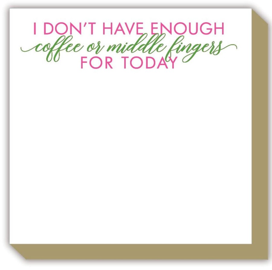 Notes & Pads Rosanne Beck | I Don'T Have Enough Coffee Luxe Notepad