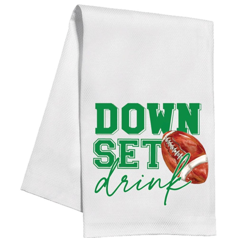 Seasonal Rosanne Beck | Down Set Drink Kitchen Towel