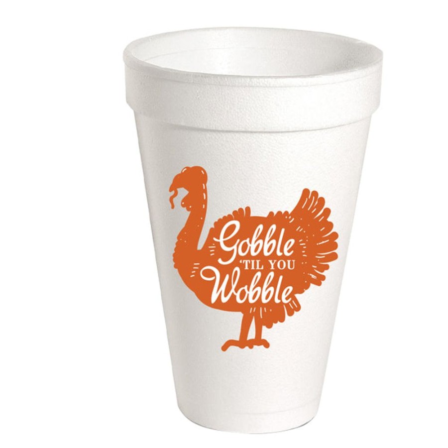 Home & Entertaining Rosanne Beck | Gobble 'Til You Wobble Styrofoam Cup