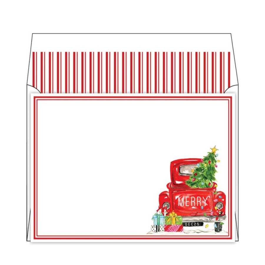 Seasonal Rosanne Beck | Vintage Car Flat Note Stationery