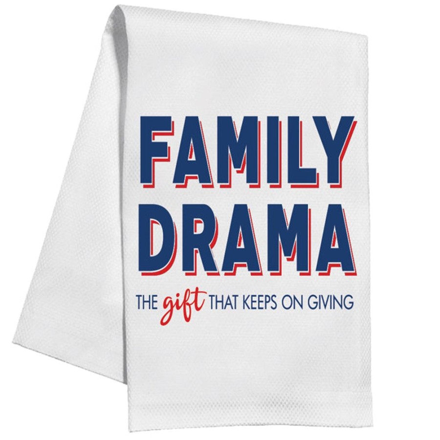 Home & Entertaining Rosanne Beck | Family Drama The Gift That Keeps On Giving Kitchen Towel