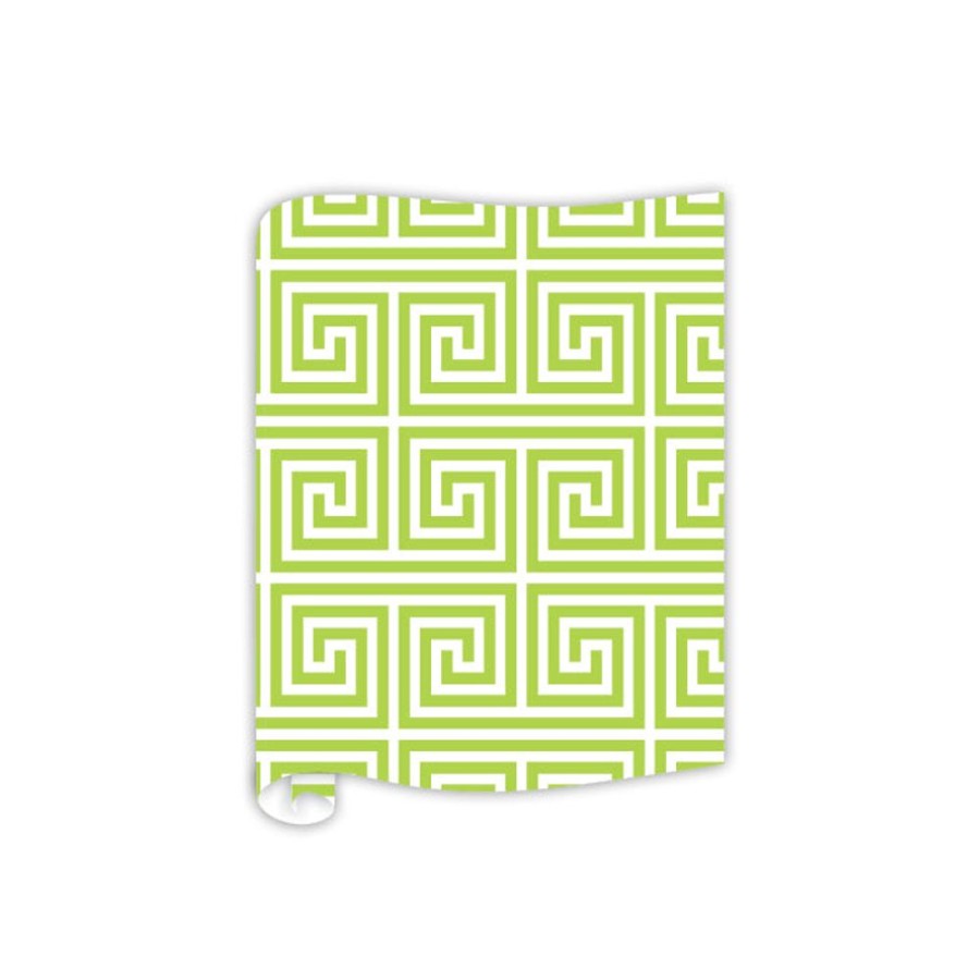 Home & Entertaining Rosanne Beck | Greek Key Lime Table Runner