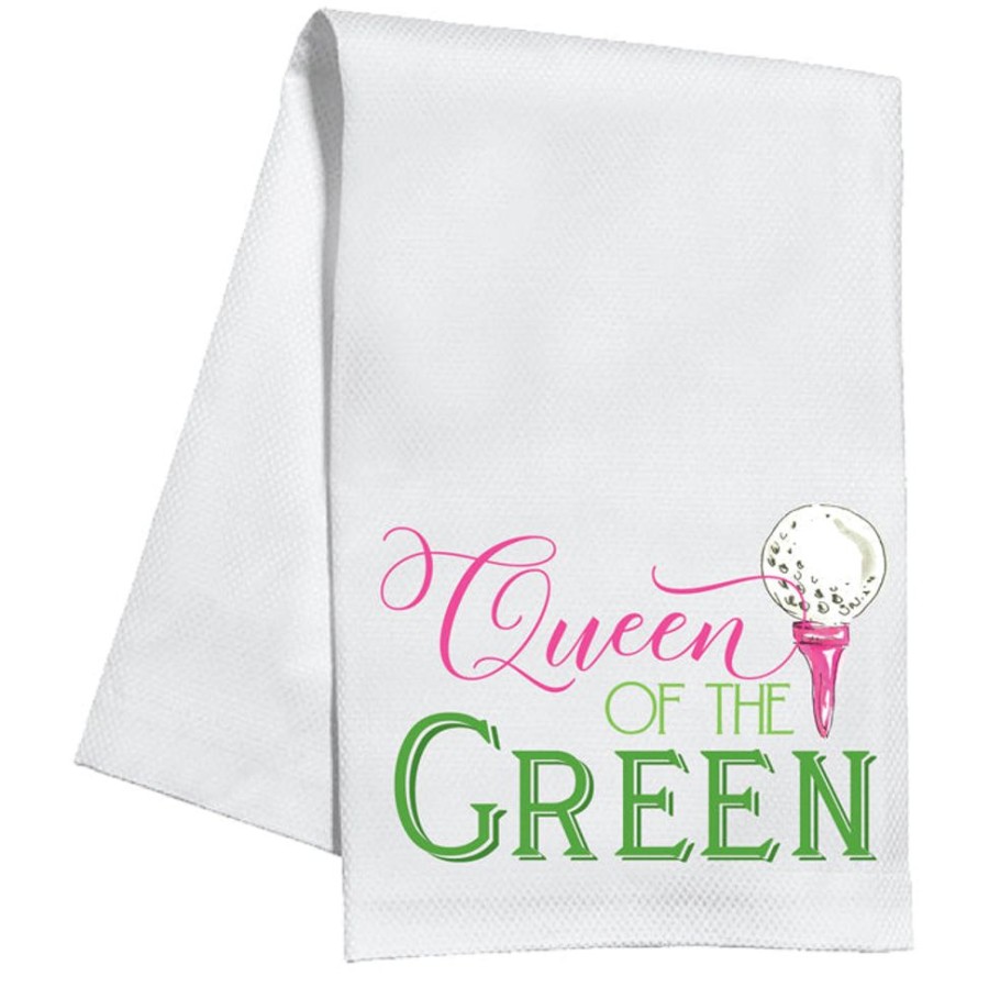 Home & Entertaining Rosanne Beck | Queen Of The Green Kitchen Towel