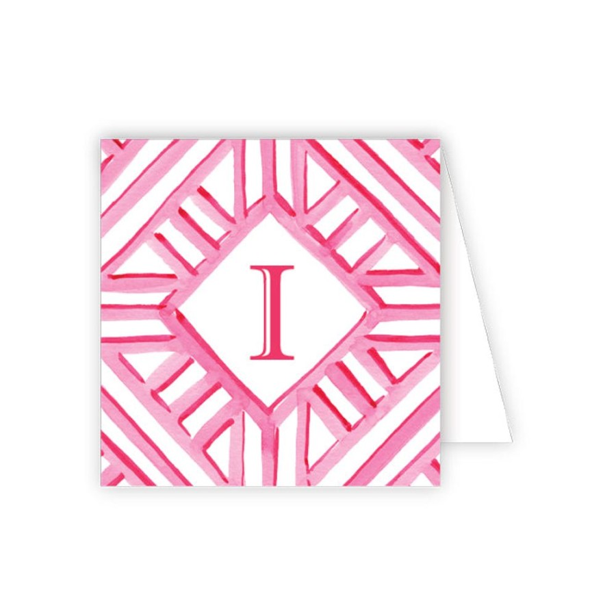 Monograms Rosanne Beck | Lattice Monogram I Enclosure Card