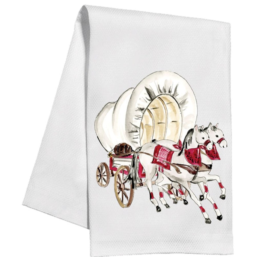 Seasonal Rosanne Beck | Horse & Wagon Kitchen Towel