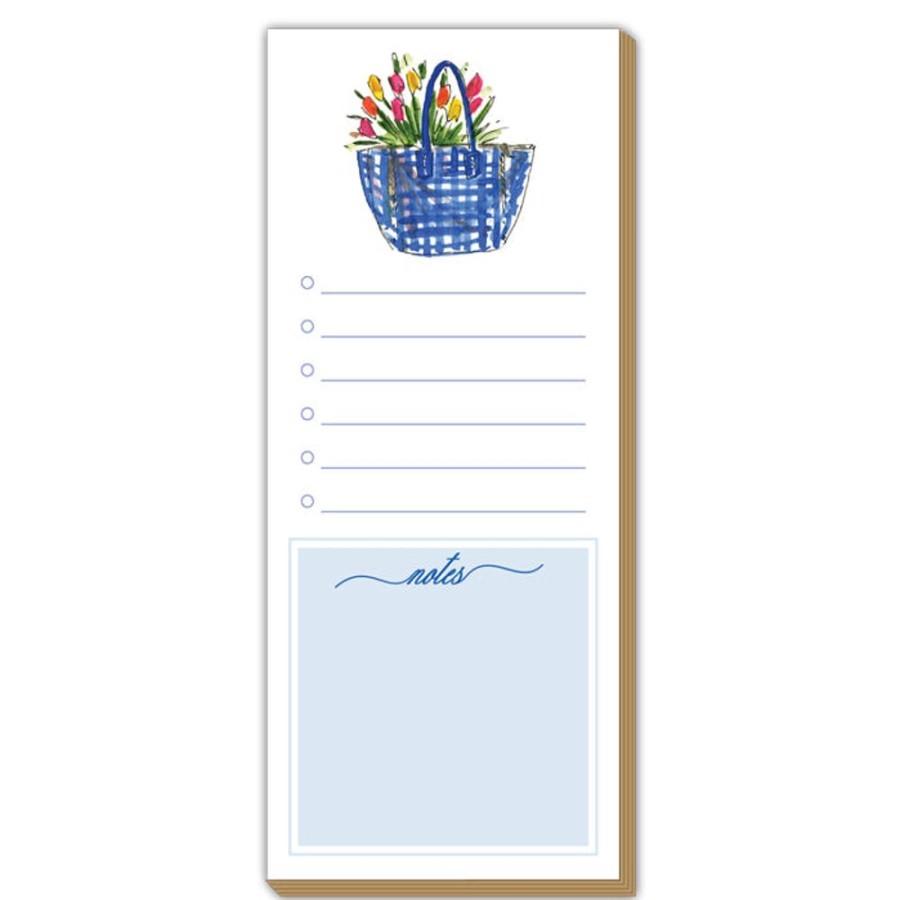 Notes & Pads Rosanne Beck | Blue Fashionista Luxe Skinny Pad