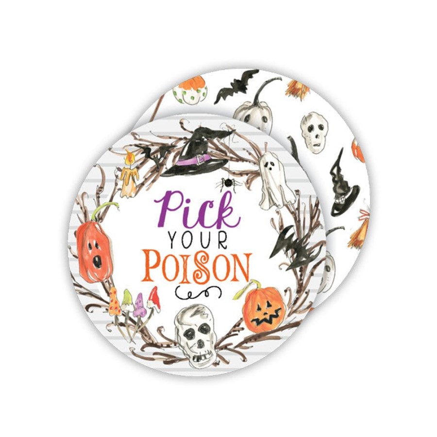 Home & Entertaining Rosanne Beck | Pick Your Poison Paper Coasters