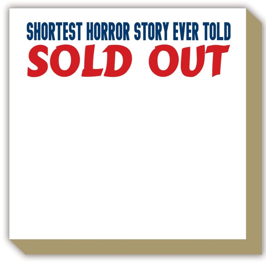 Notes & Pads Rosanne Beck | Shortest Horror Story Ever Told Sold Out Luxe Notepad