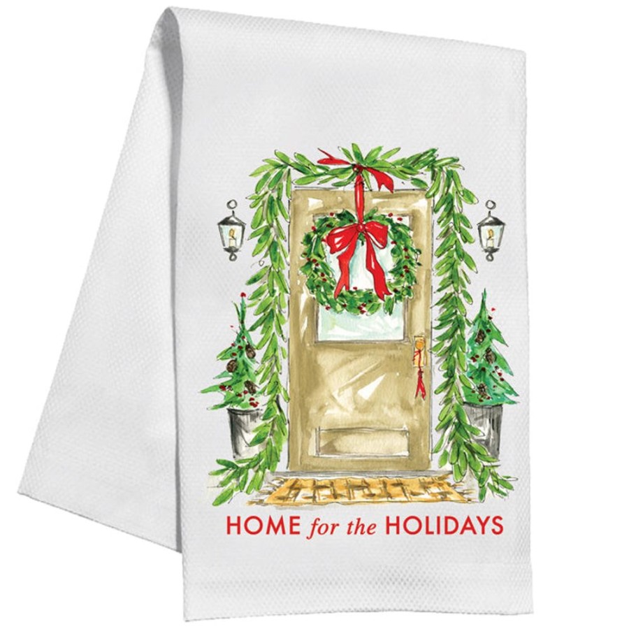 Seasonal Rosanne Beck | Home For The Holidays Kitchen Towel