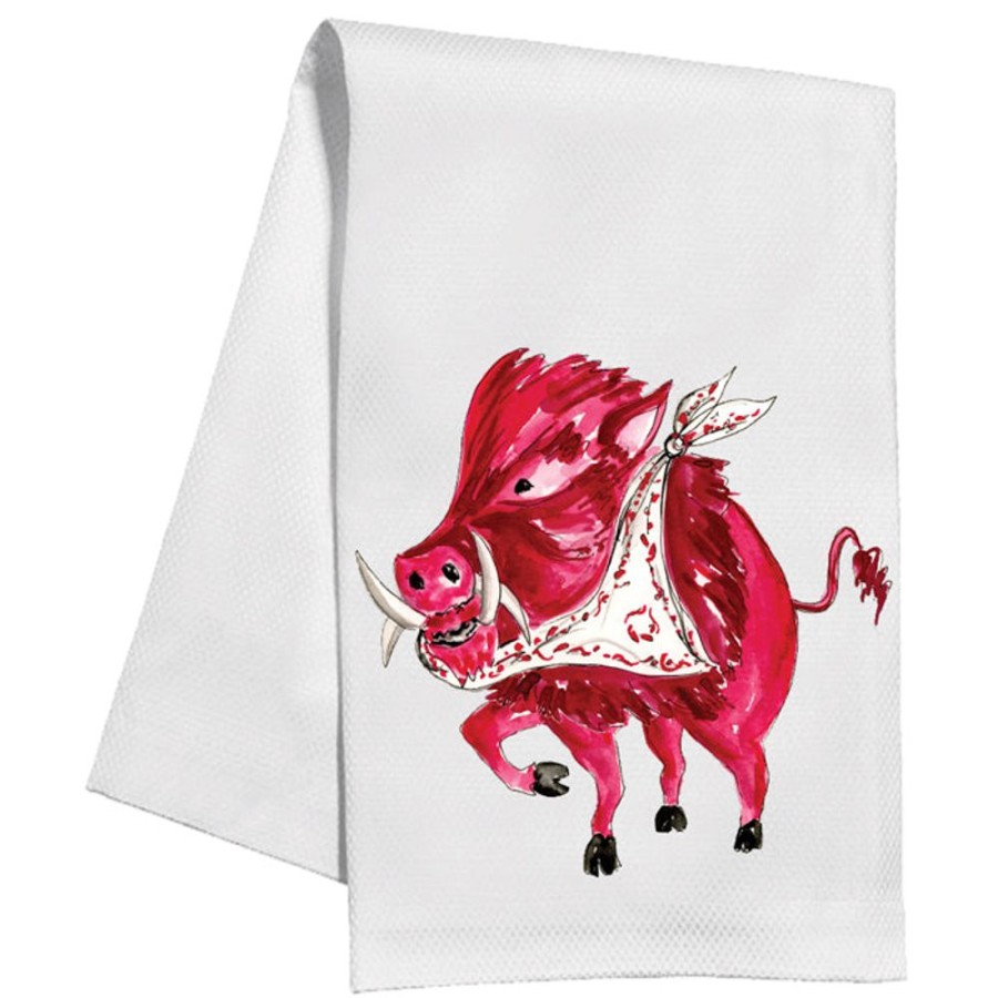 Seasonal Rosanne Beck | Razorback Kitchen Towel