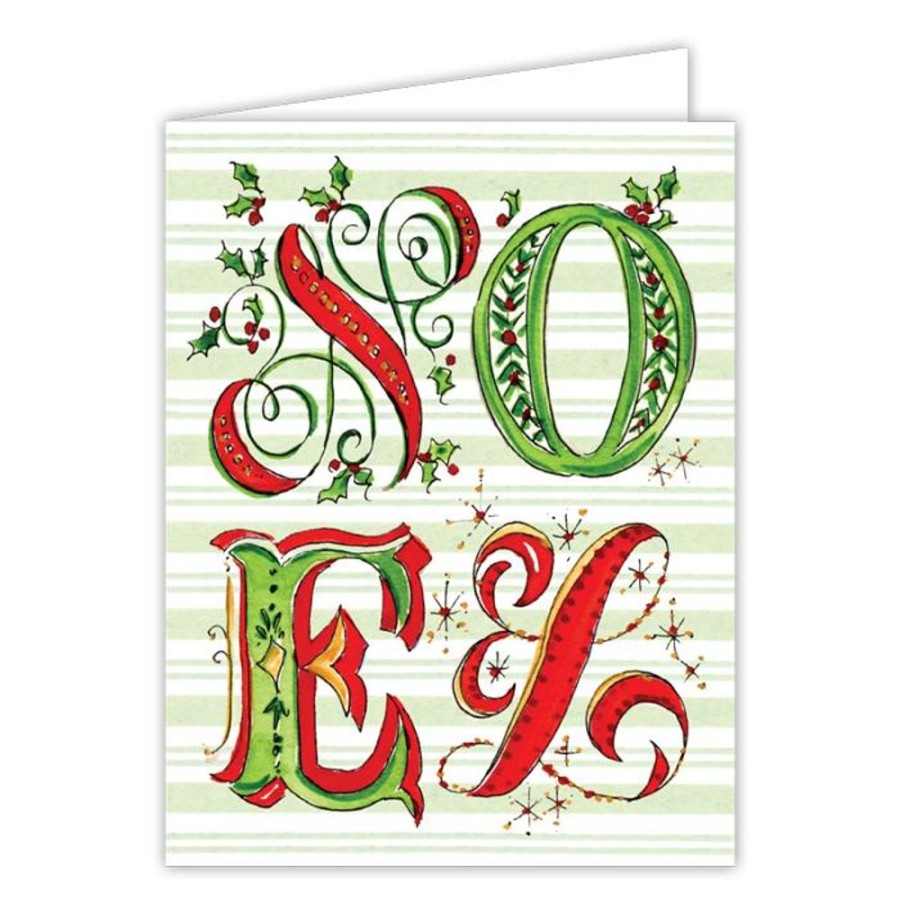 Invitations Rosanne Beck | Handpainted Noel Greeting Card