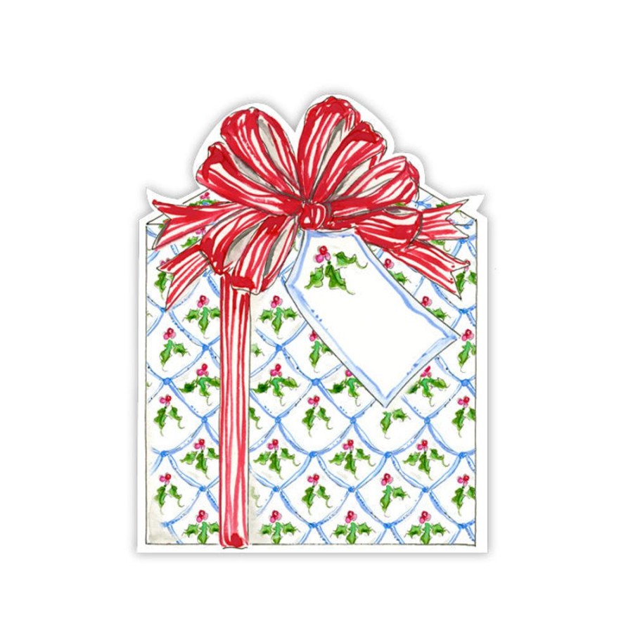 Seasonal Rosanne Beck | Blue Scallop Holiday Berry Package Die-Cut Accents