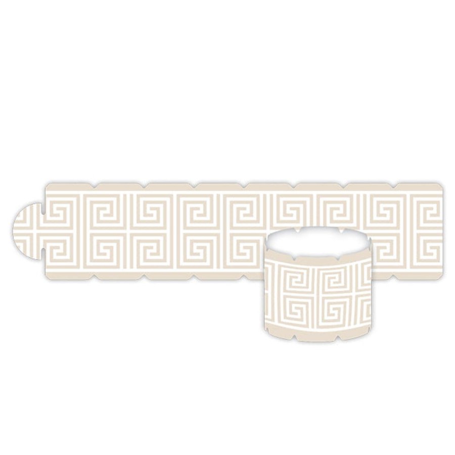 Home & Entertaining Rosanne Beck | Greek Key Latte Napkin Ring