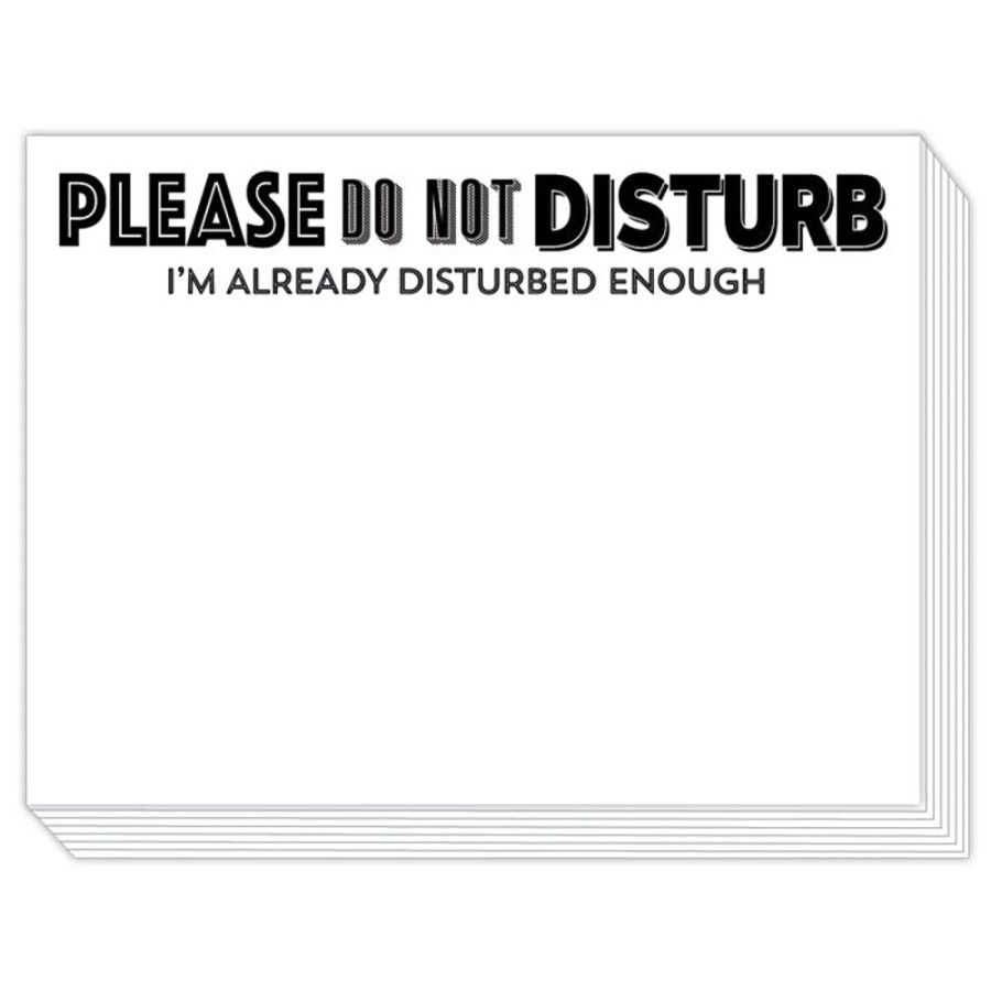 Notes & Pads Rosanne Beck | Please Do Not Disturb Slab Pad