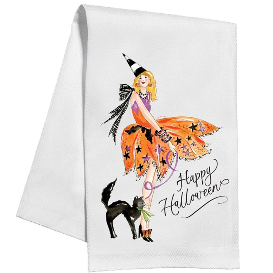 Home & Entertaining Rosanne Beck | Halloween Fashionista Kitchen Towel