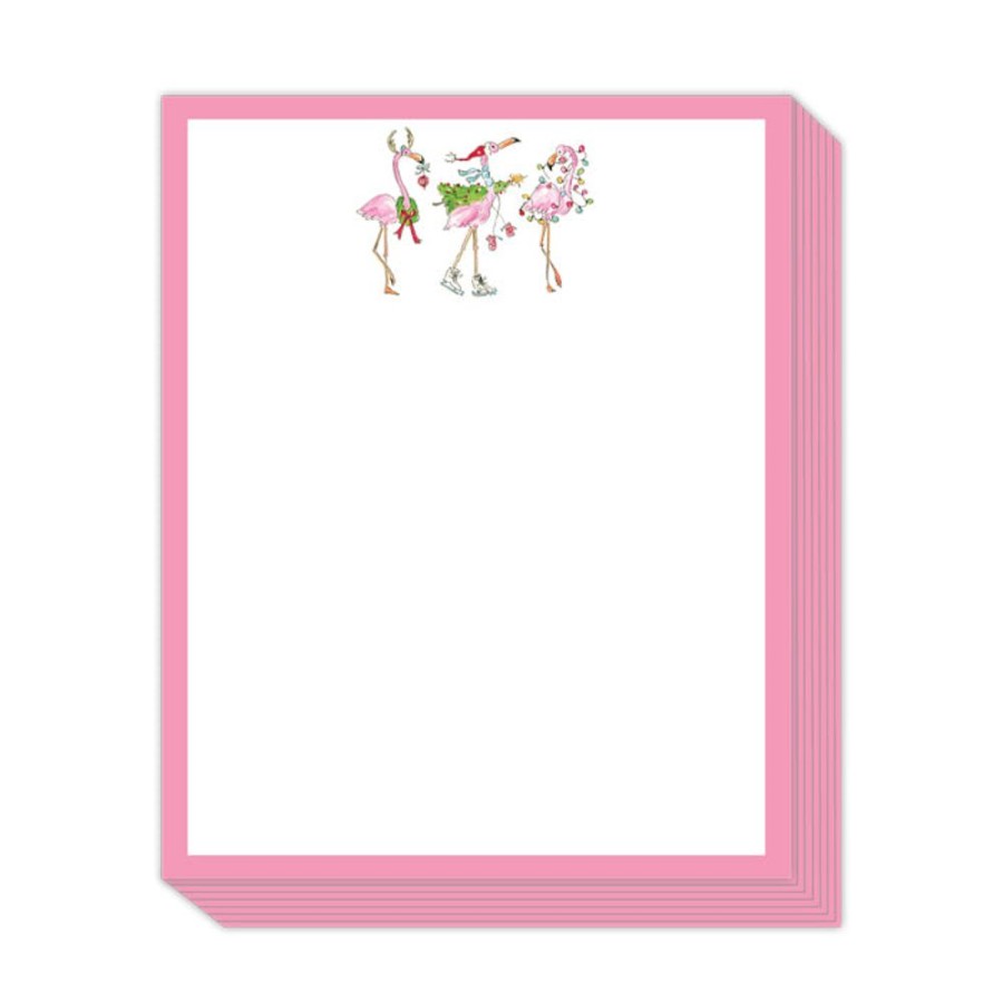 Seasonal Rosanne Beck | Flamingo Trio Stack Pad