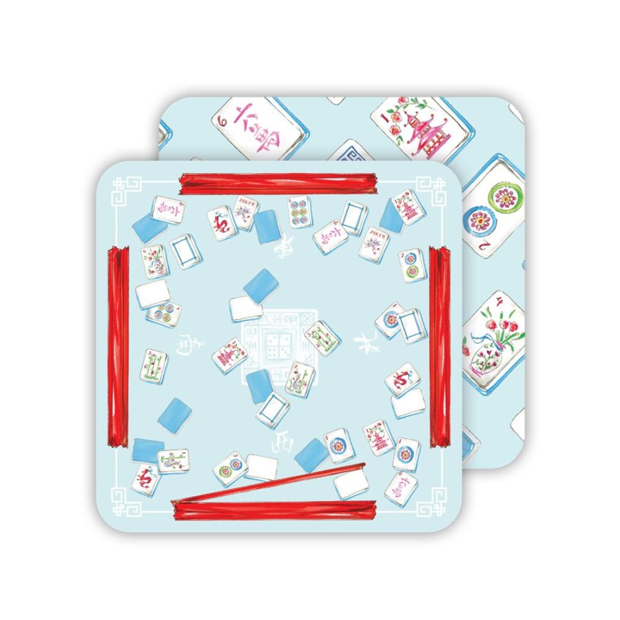 Home & Entertaining Rosanne Beck | Mahjong Table Paper Coasters