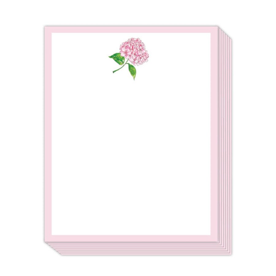 Notes & Pads Rosanne Beck | Single Pink Hydrangea Stack Pad