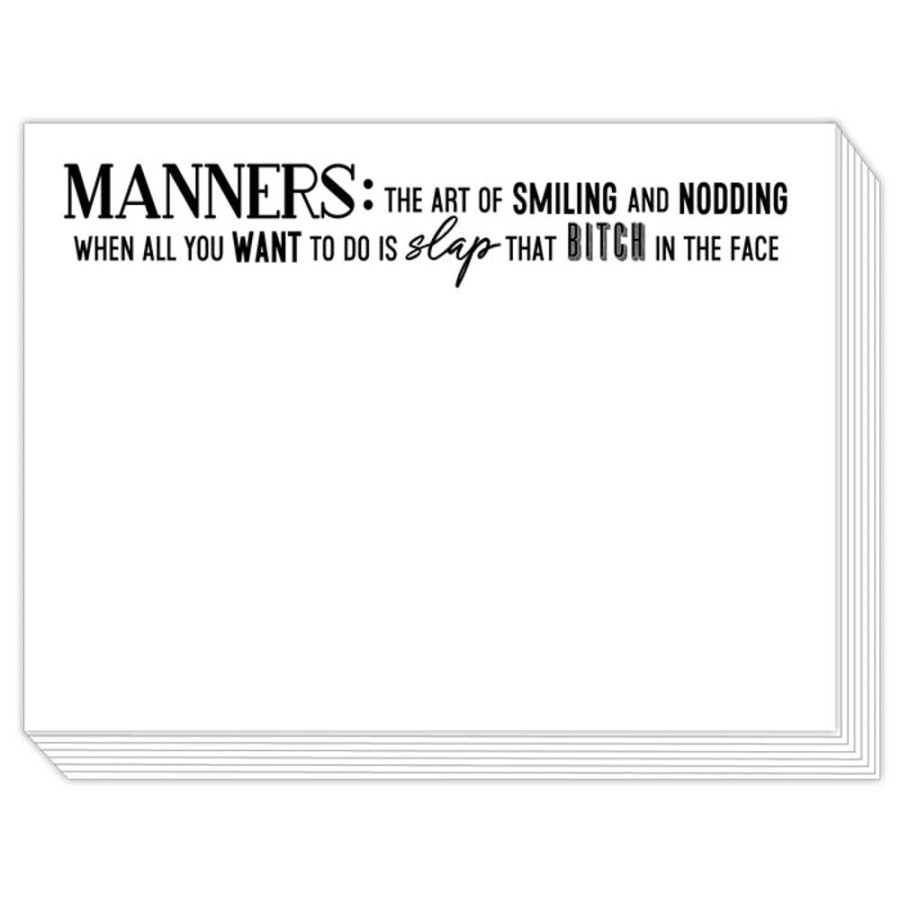 Notes & Pads Rosanne Beck | Manners Slab Pad