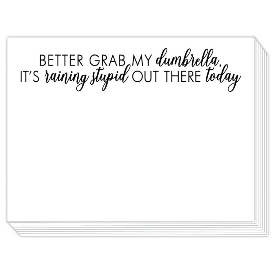 Notes & Pads Rosanne Beck | Better Grab My Dumbrella Slab Pad