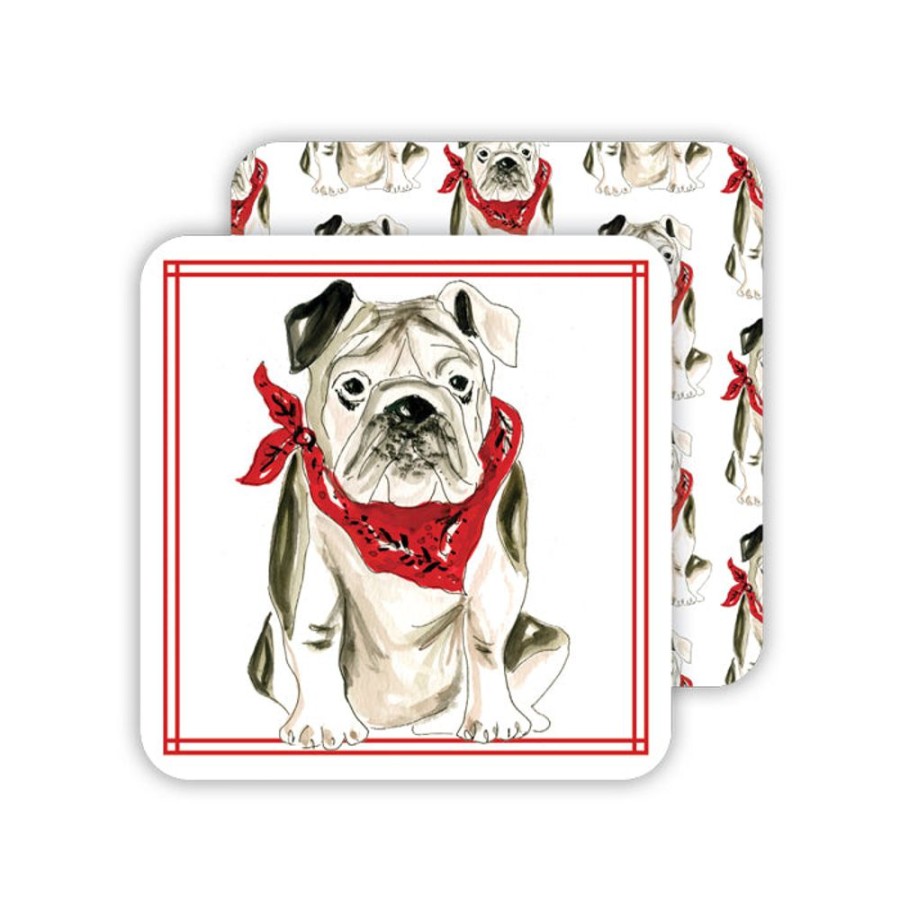 Seasonal Rosanne Beck | Bulldog Paper Coasters