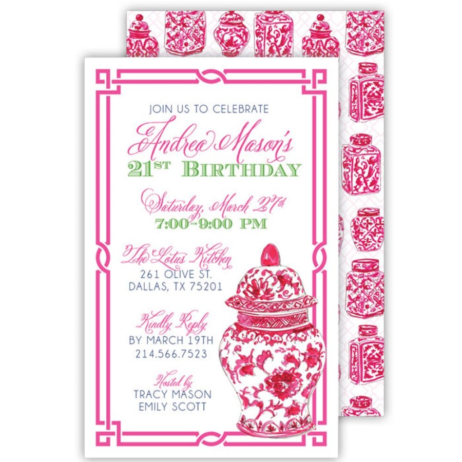 Invitations Rosanne Beck | Pink Urn 410-2710