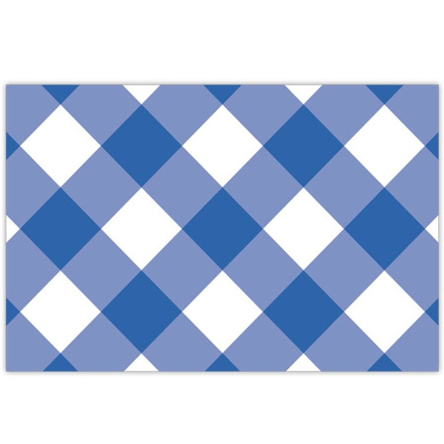 Home & Entertaining Rosanne Beck | Navy Buffalo Check Placemats