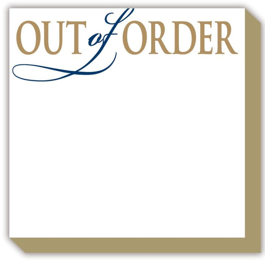 Notes & Pads Rosanne Beck | Out Of Order Luxe Notepad