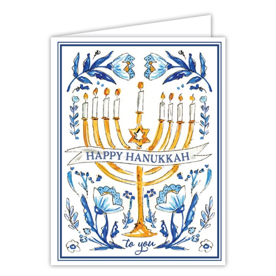 Invitations Rosanne Beck | Happy Hanukkah Greeting Card