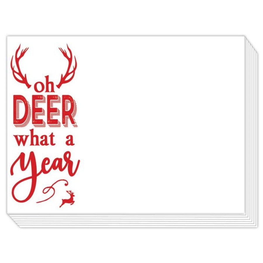 Invitations Rosanne Beck | Oh Deer What A Year Slab Pad