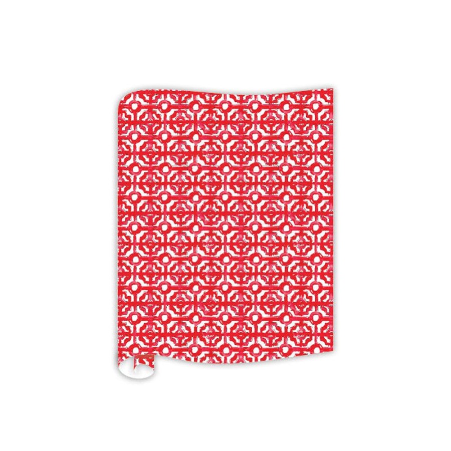 Seasonal Rosanne Beck | Red Chippendale Table Runner