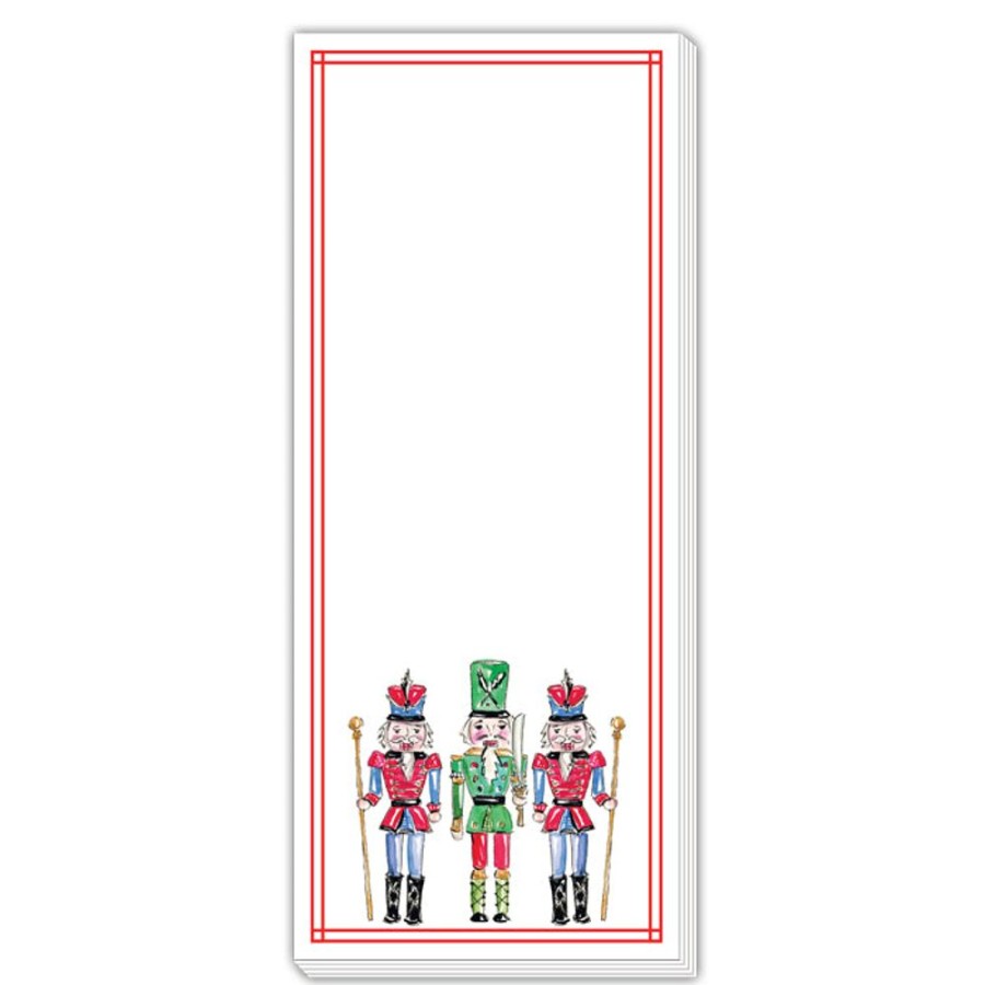 Seasonal Rosanne Beck | Traditional Nutcrackers Skinny Notepad