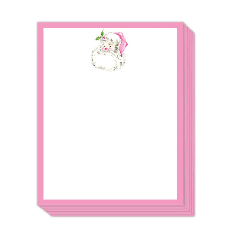 Seasonal Rosanne Beck | Pink Santa Stack Pad