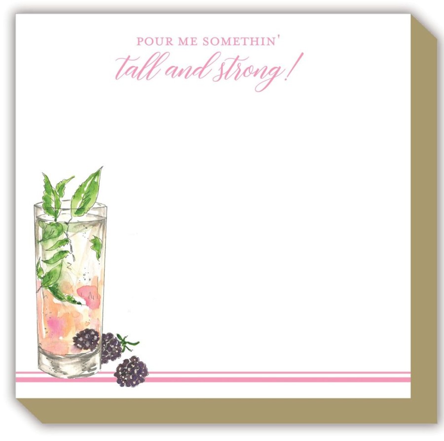 Notes & Pads Rosanne Beck | Pour Me Somethin' Tall And Strong! Luxe Notepad