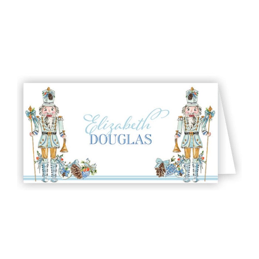 Seasonal Rosanne Beck | Christmas Citrus Nutcracker Place Cards