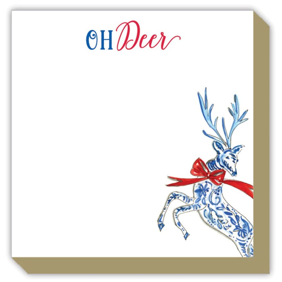 Seasonal Rosanne Beck | Oh Deer Holiday Reindeer Luxe Pad