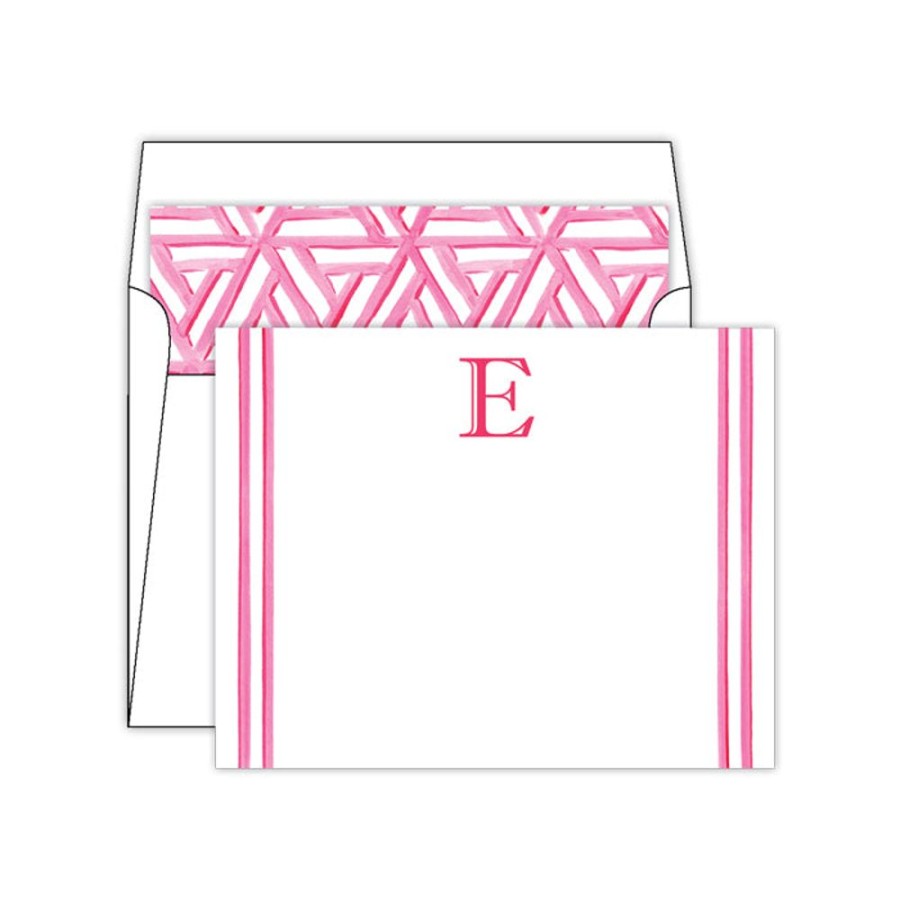 Monograms Rosanne Beck | Lattice Monogram E Social Set