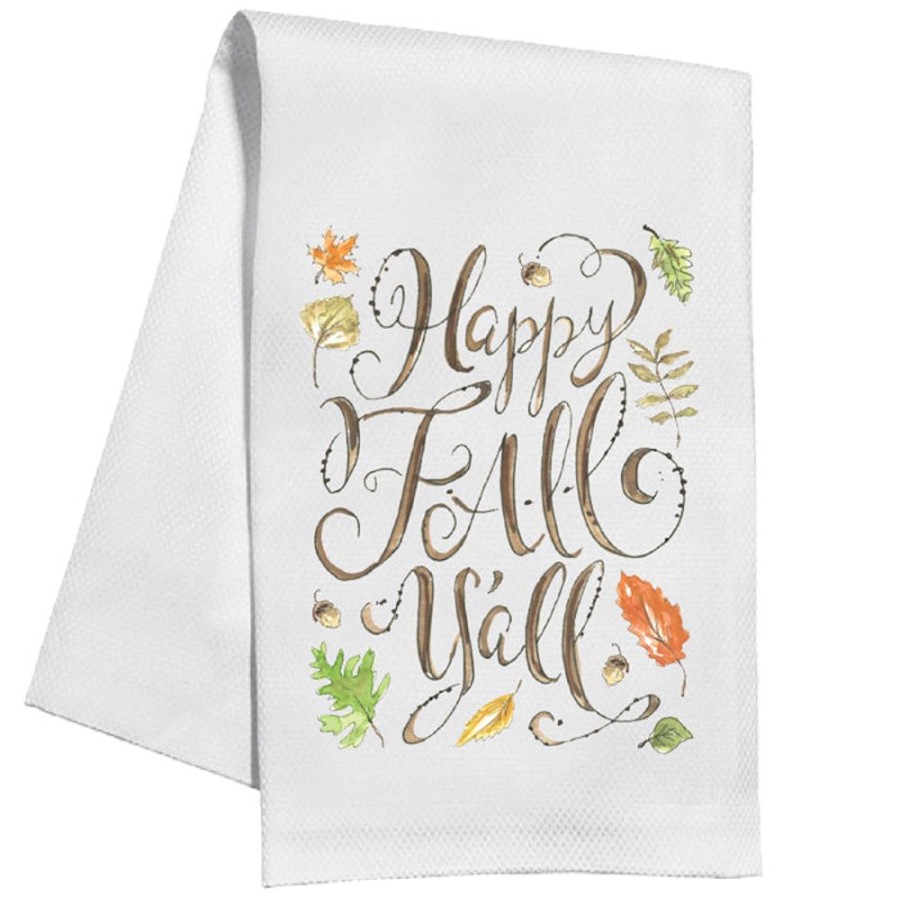 Home & Entertaining Rosanne Beck | Happy Fall Y'All Kitchen Towel