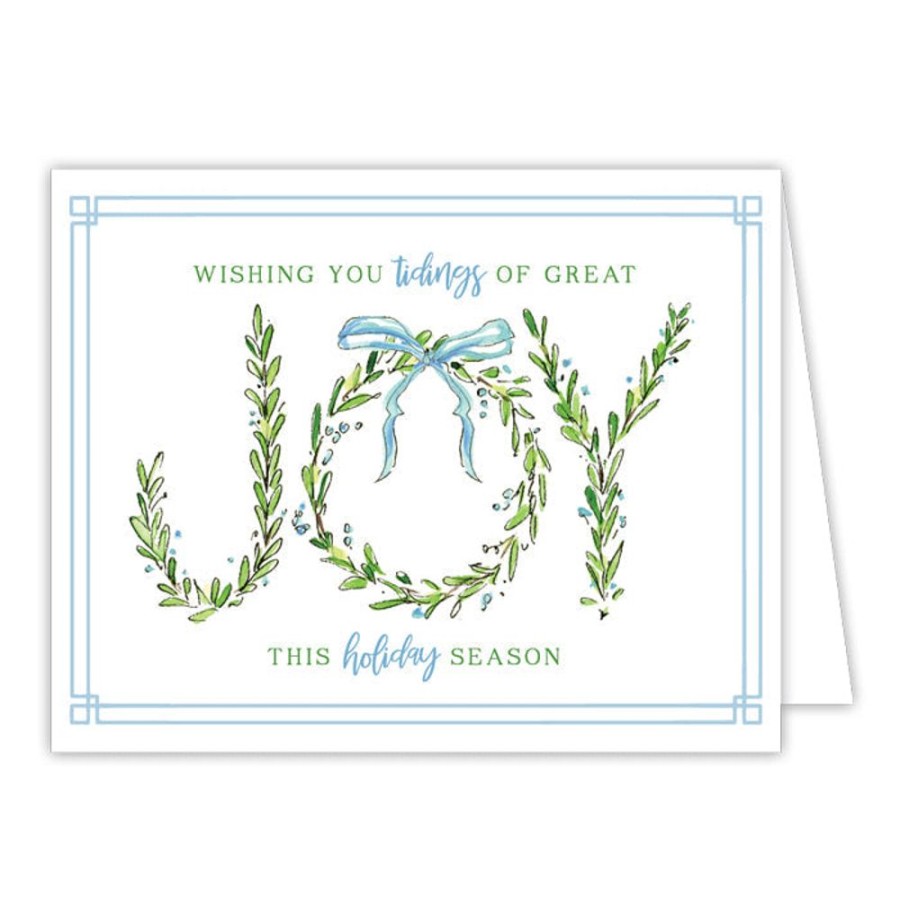 Seasonal Rosanne Beck | Wishing You Tidings Of Great Joy This Holiday Season Greeting Card