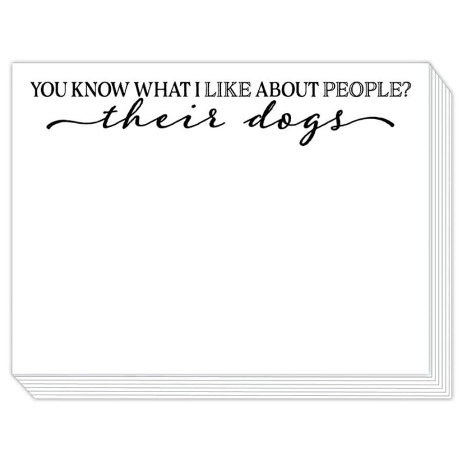 Notes & Pads Rosanne Beck | You Know What I Like About People? Slab Pad