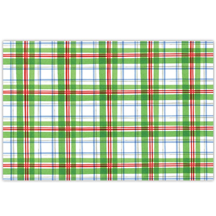 Seasonal Rosanne Beck | Holiday Plaid Placemat