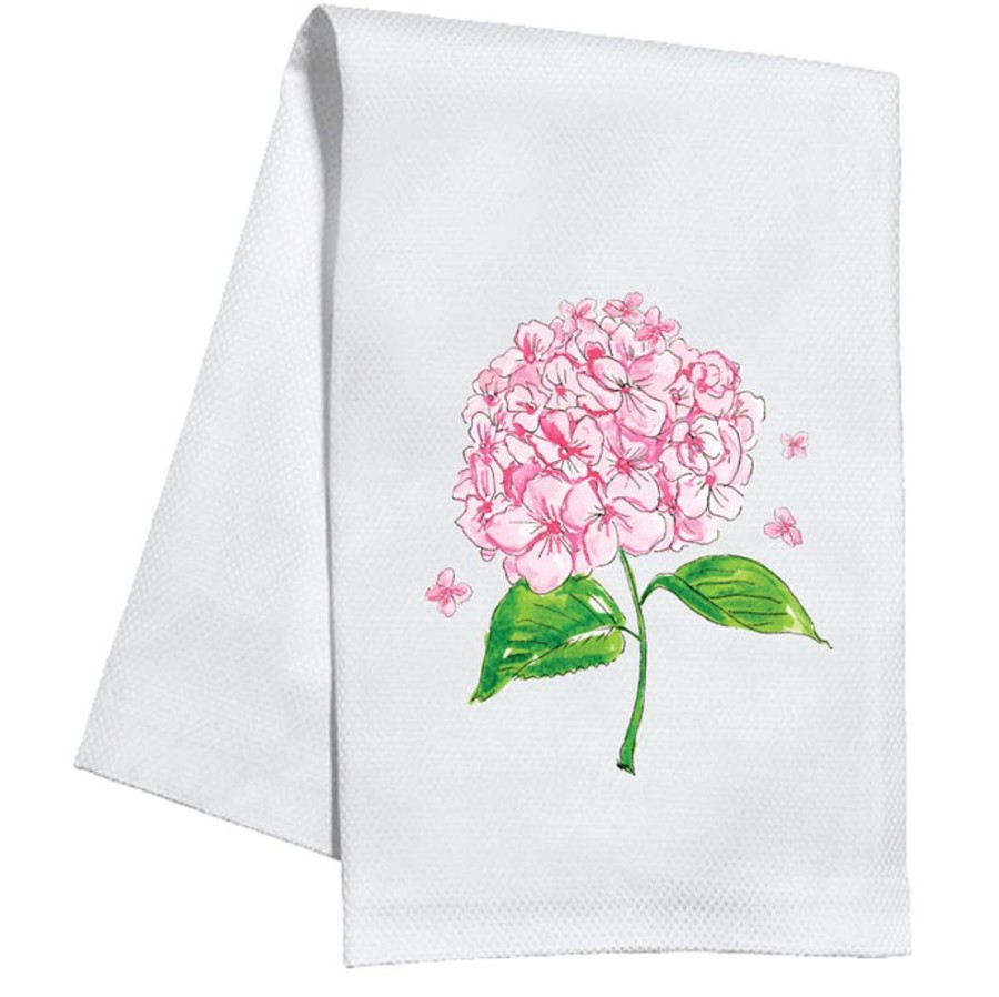 Home & Entertaining Rosanne Beck | Pink Hydrangea Kitchen Towel