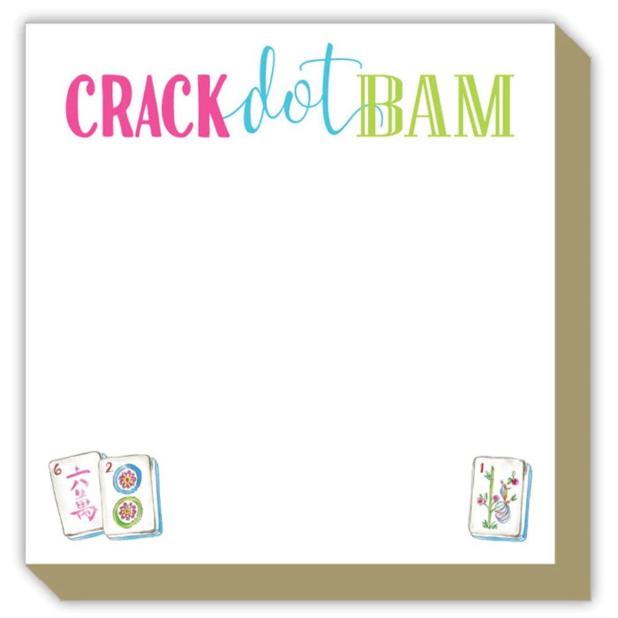 Notes & Pads Rosanne Beck | Crack Dot Bam Luxe Notepad