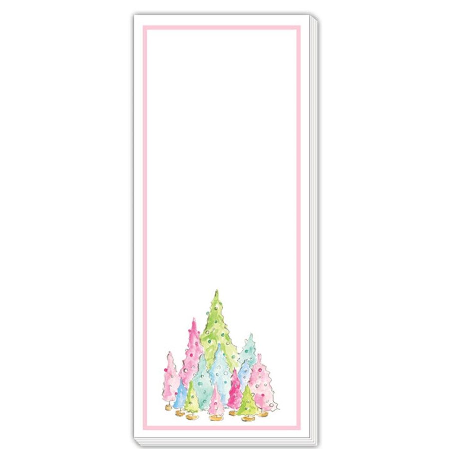 Seasonal Rosanne Beck | Pastel Holiday Trees Skinny Pad