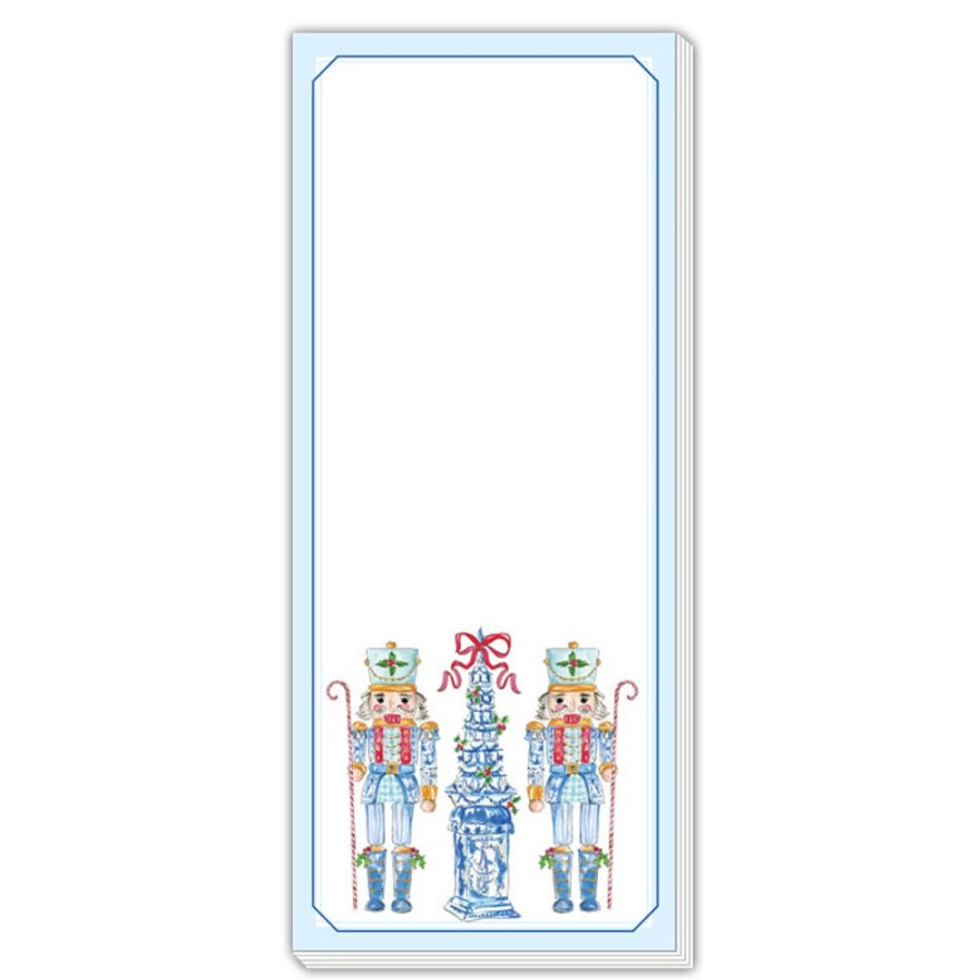 Seasonal Rosanne Beck | Chinoiserie Nutcrackers Skinny Pad