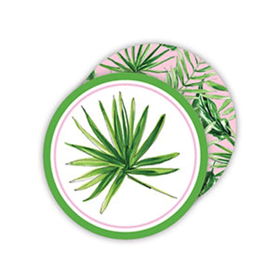 Home & Entertaining Rosanne Beck | Handpainted Palms Paper Coasters