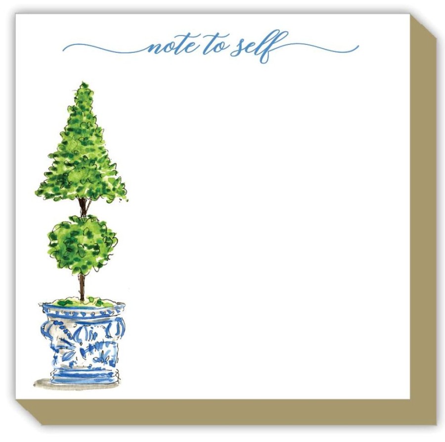 Notes & Pads Rosanne Beck | Note To Self Double Topiary Luxe Notepad