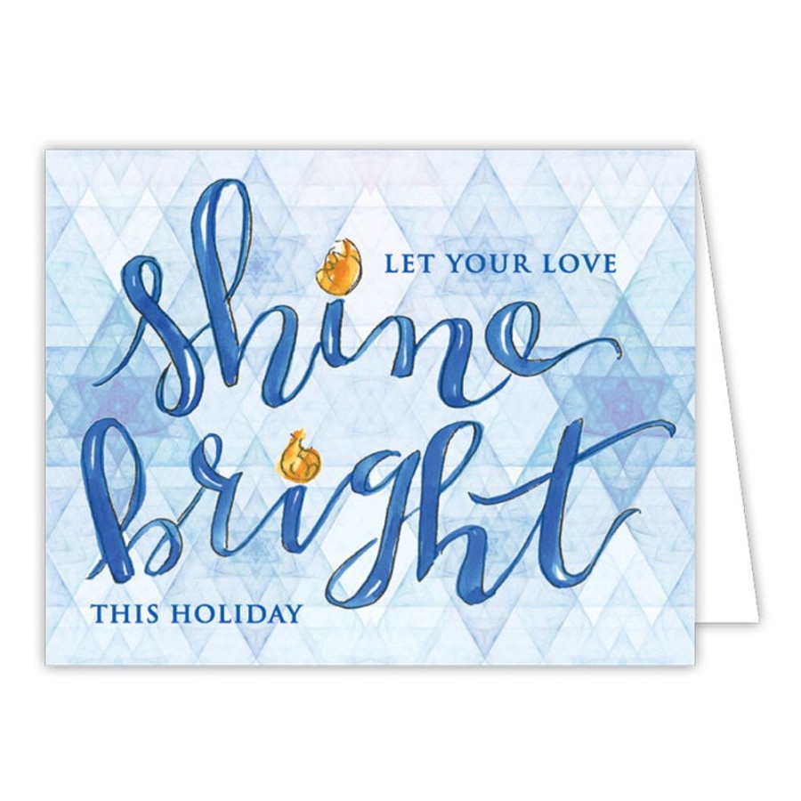 Invitations Rosanne Beck | Let Your Love Shine Bright This Holiday Greeting Card